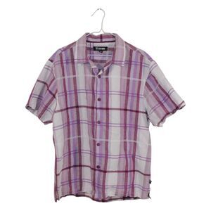 Stacy Adams  Collard Button Down Shirt Size L